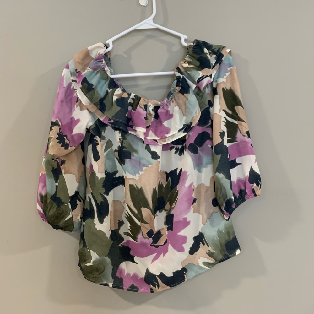 J. crew Factory Off the shoulder top